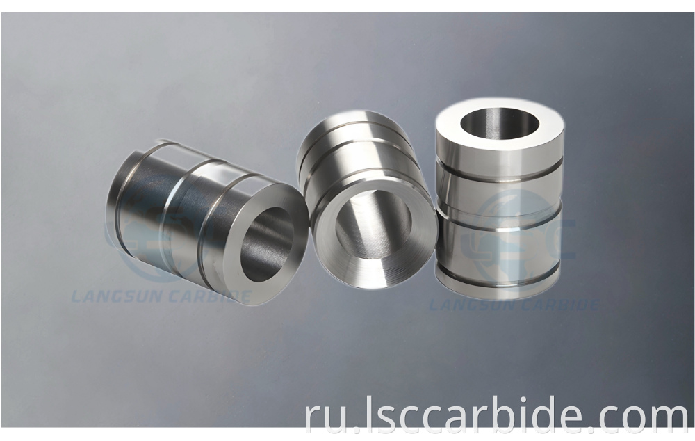 carbide bottom sleeves downhole parts